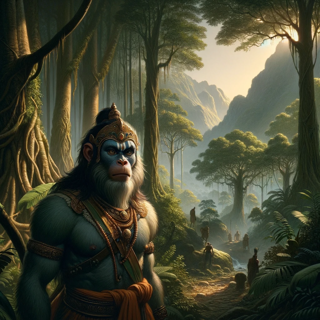 Sugriva Detects the Presence of Rama